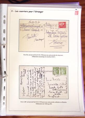 1932-1941, Superbe collection d'exposition sur les timbres