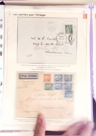 1932-1941, Superbe collection d'exposition sur les timbres