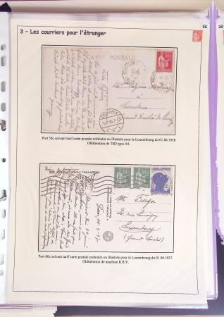1932-1941, Superbe collection d'exposition sur les timbres