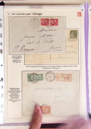 1932-1941, Superbe collection d'exposition sur les timbres