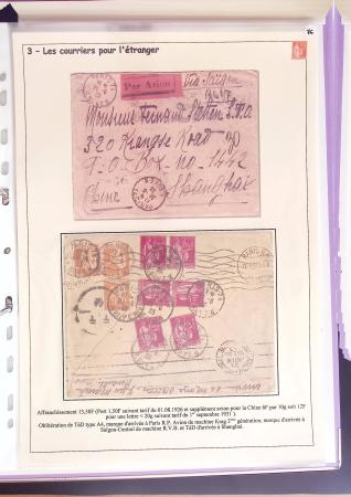 1932-1941, Superbe collection d'exposition sur les timbres