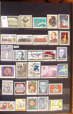 1945-2008, Belle collection au début en oblitérés avec