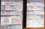 1945-2008, Belle collection au début en oblitérés avec