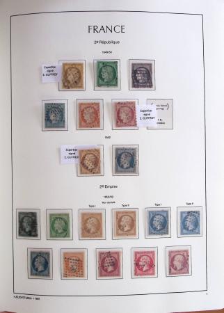 1849-1959, Belle collection commençant avec le 1 Obl.
