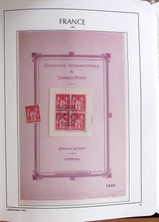 1849-1959, Belle collection commençant avec le 1 Obl.