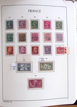 1849-1959, Belle collection commençant avec le 1 Obl.