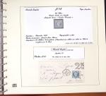 1849-1874, Deux albums présentant le timbre et la lettre