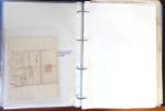 1557-1859, Deux classeurs de documents, lettres, textes