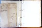 1557-1859, Deux classeurs de documents, lettres, textes