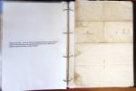 1557-1859, Deux classeurs de documents, lettres, textes