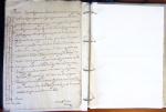 1557-1859, Deux classeurs de documents, lettres, textes