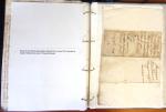 1557-1859, Deux classeurs de documents, lettres, textes
