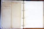 1557-1859, Deux classeurs de documents, lettres, textes