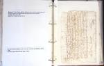 1557-1859, Deux classeurs de documents, lettres, textes