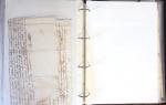 1557-1859, Deux classeurs de documents, lettres, textes