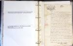 1557-1859, Deux classeurs de documents, lettres, textes