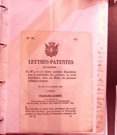 1557-1859, Deux classeurs de documents, lettres, textes