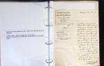 1557-1859, Deux classeurs de documents, lettres, textes
