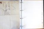 1557-1859, Deux classeurs de documents, lettres, textes