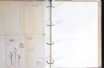 1557-1859, Deux classeurs de documents, lettres, textes