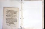 1557-1859, Deux classeurs de documents, lettres, textes