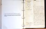 1557-1859, Deux classeurs de documents, lettres, textes