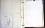 1557-1859, Deux classeurs de documents, lettres, textes