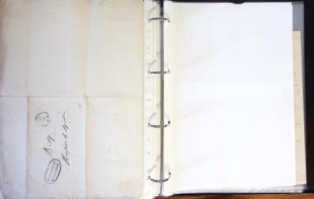 1557-1859, Deux classeurs de documents, lettres, textes