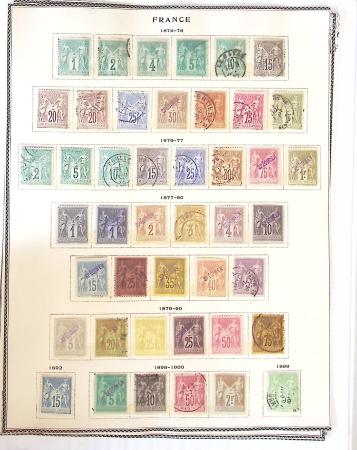 1849-75, Collection de classiques de France sur deux