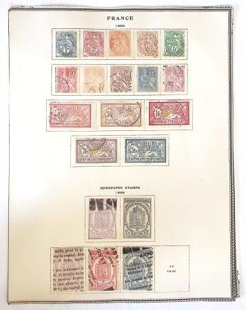 1849-75, Collection de classiques de France sur deux
