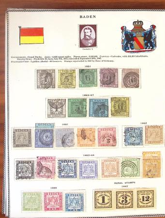 1849-1900, Extensive mint and used collection of Germany