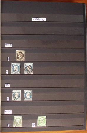 1849-1980, Sélection principalement de timbres oblitérés