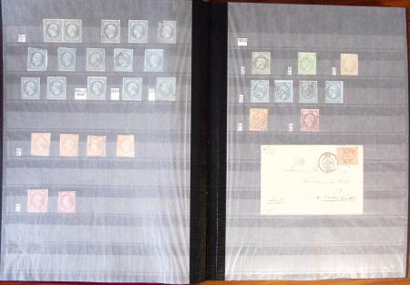 1849-1980, Sélection principalement de timbres oblitérés