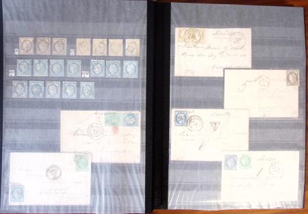 1849-1980, Sélection principalement de timbres oblitérés