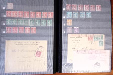 1849-1980, Sélection principalement de timbres oblitérés