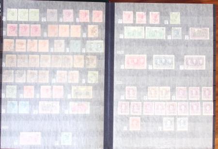 1849-1980, Sélection principalement de timbres oblitérés