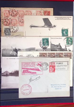 1849-1980, Sélection principalement de timbres oblitérés