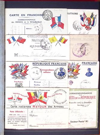 1849-1980, Sélection principalement de timbres oblitérés