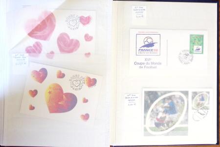 1939-1999, Collection en 3 classeurs, dont BF et bloc