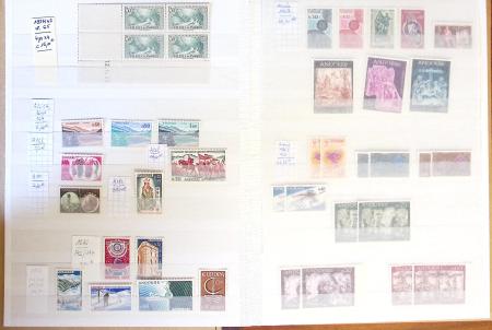 1939-1999, Collection en 3 classeurs, dont BF et bloc