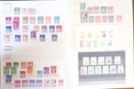 1939-1999, Collection en 3 classeurs, dont BF et bloc