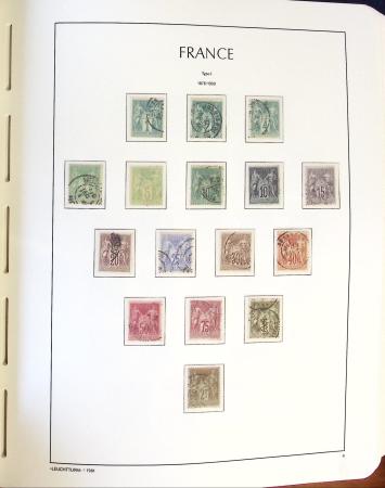 1849-2009, Collection de France en 5 albums Leuchtturm,