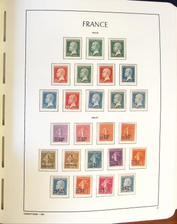 1849-2009, Collection de France en 5 albums Leuchtturm,