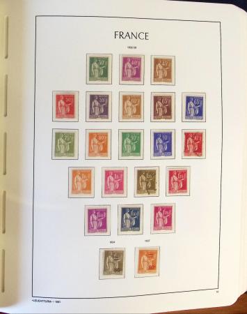 1849-2009, Collection de France en 5 albums Leuchtturm,