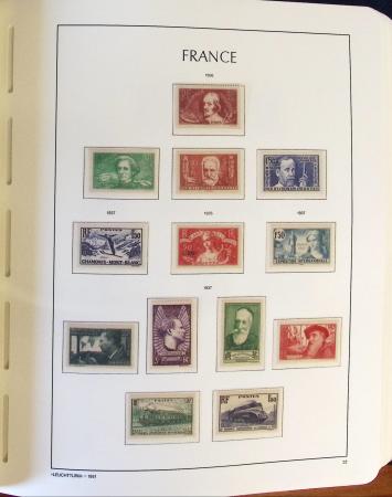 1849-2009, Collection de France en 5 albums Leuchtturm,