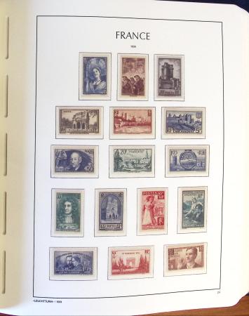 1849-2009, Collection de France en 5 albums Leuchtturm,