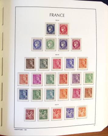 1849-2009, Collection de France en 5 albums Leuchtturm,