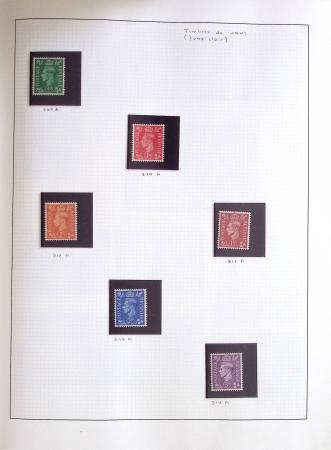 COMMONWEATH 1940-1999, Neuf albums des pays suivants Grande