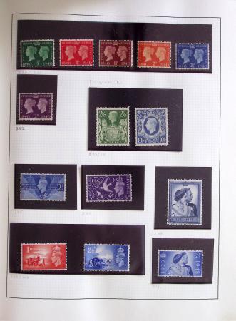 COMMONWEATH 1940-1999, Neuf albums des pays suivants Grande