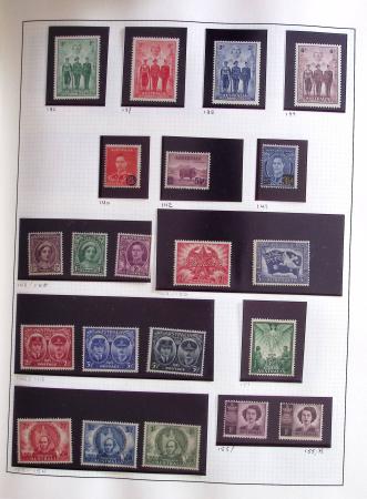 COMMONWEATH 1940-1999, Neuf albums des pays suivants Grande